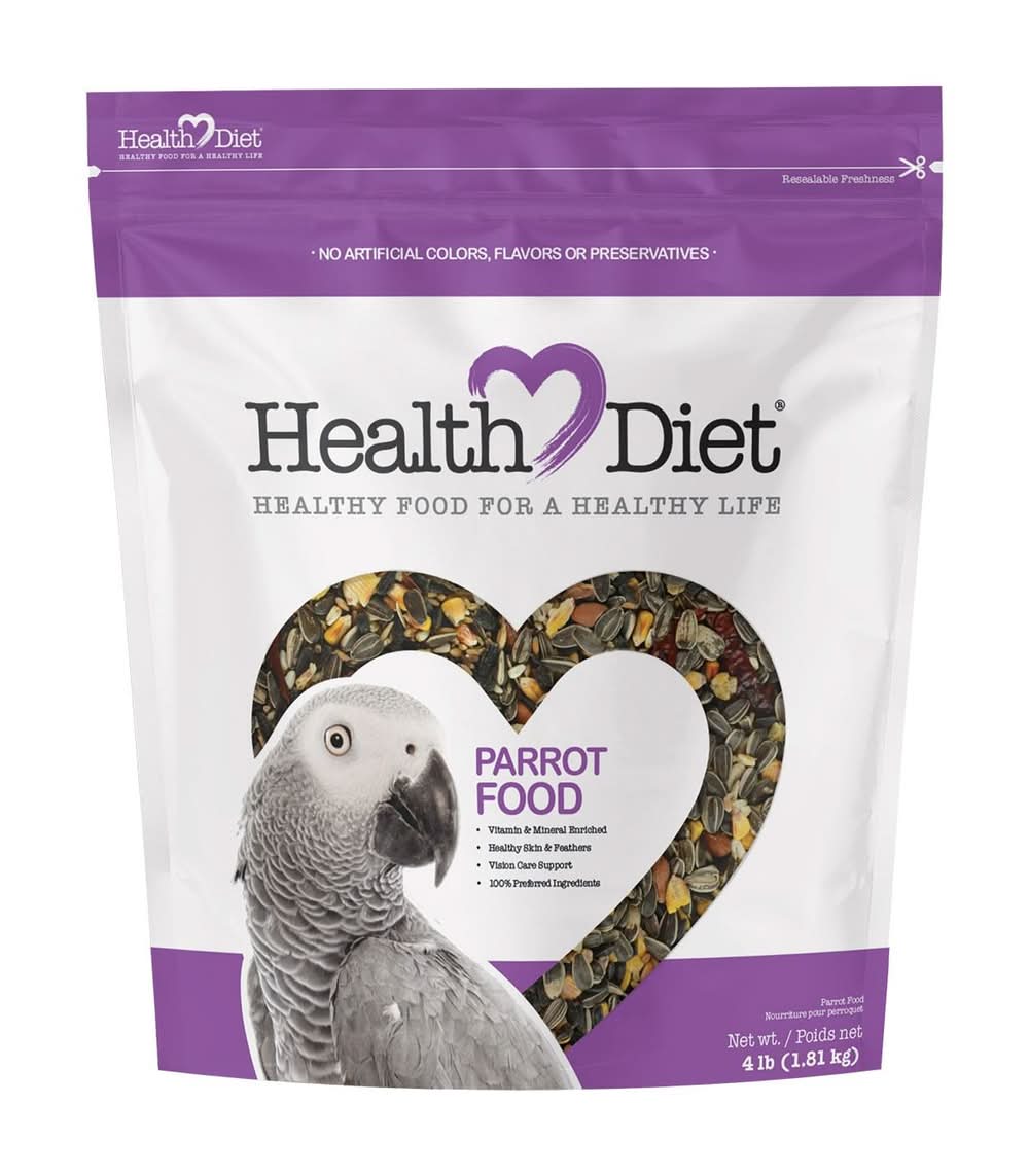 Health Diet Parrot Food, 4 lb