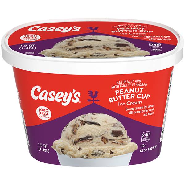 Casey's Peanut Butter Cup Ice Cream 48oz