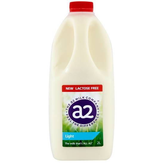a2 Milk Lactose Free Light Milk (2L)