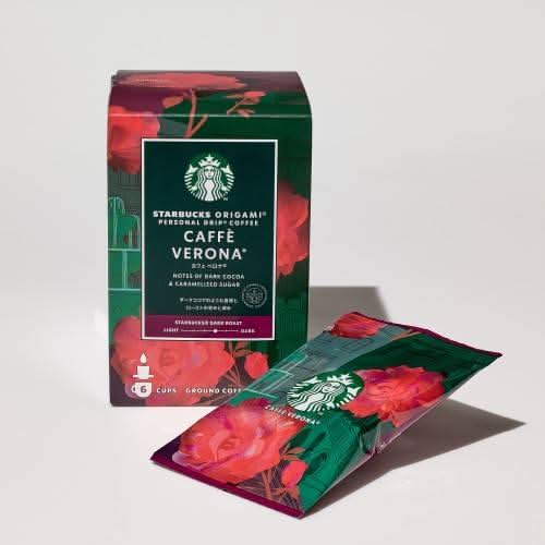 スターバックス オリガミ® パーソナル ドリップ® コーヒー カフェ ベロナ® 6袋入り