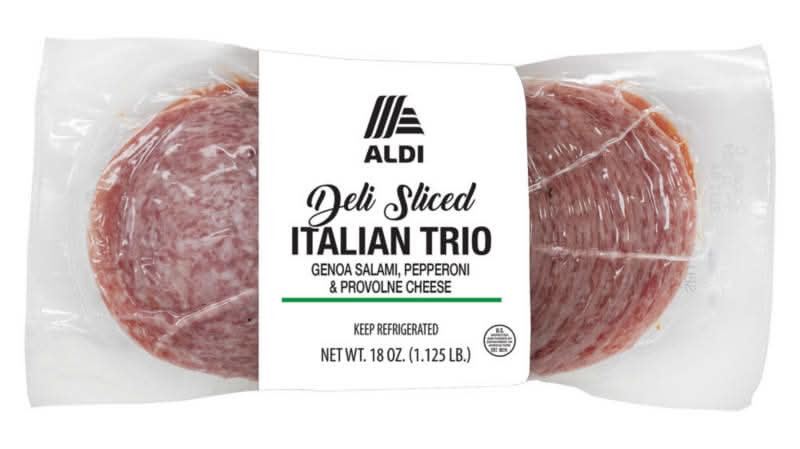 Aldi Deli Sliced Cheese, Italian Trio (18 oz)
