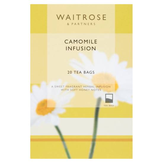 Waitrose Camomile Infusion Tea Bags (20 ct,30 g)