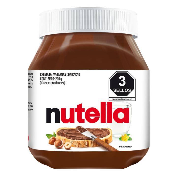 Nutella · Crema de avellanas con cacao (200 g)