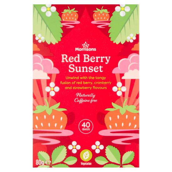 Morrisons Red Berry Sunset Bags (3.2L)