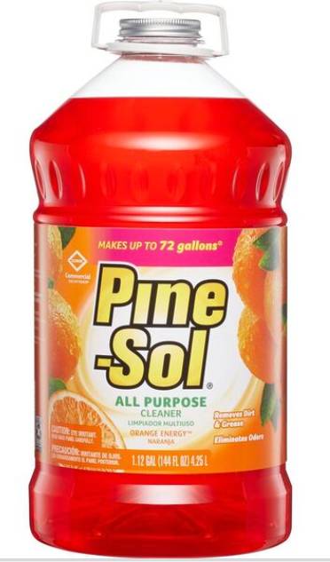 Pine-Sol All Purpose Cleaner, Orange Energy, 144 oz Bottle