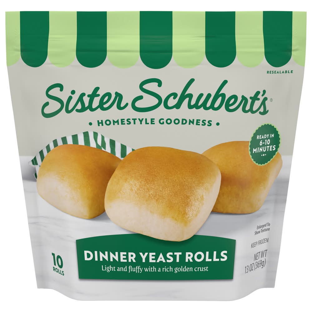 Sister Schubert's Dinner Yeast Rolls (13 oz, 10 ct)