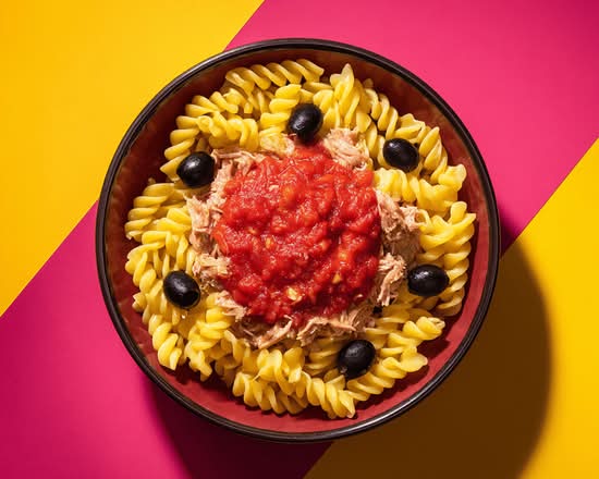 🐟 Pâtes Fraîche Thon Méditerranéen🐟 Sauce Tomate, Thon, Olives