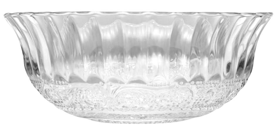 Decorative Glass Bowls, Clear