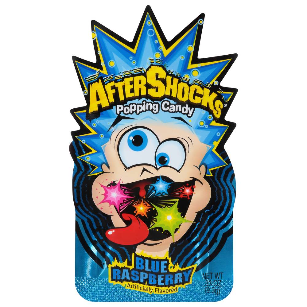 Aftershocks Popping Candy Blue Raspberry (8 oz)