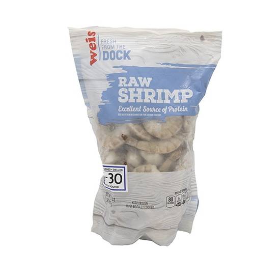 Shrimp Raw 26-30 ct T-On Frozen (2 lb)