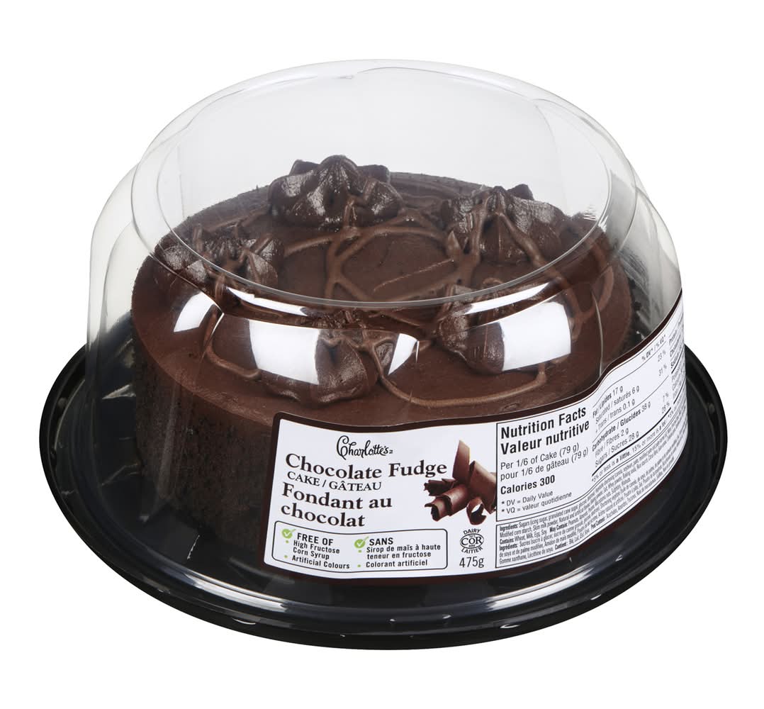 Charlotte's Chocolate Fudge Cake (475 g)