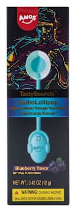 Amos® TastySounds™ Blueberry Flavor Audio Lollipop 0.42oz
