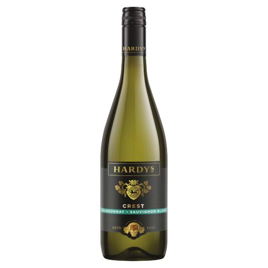 Hardys Crest Chardonnay Sauvignon Blanc (750 ml)