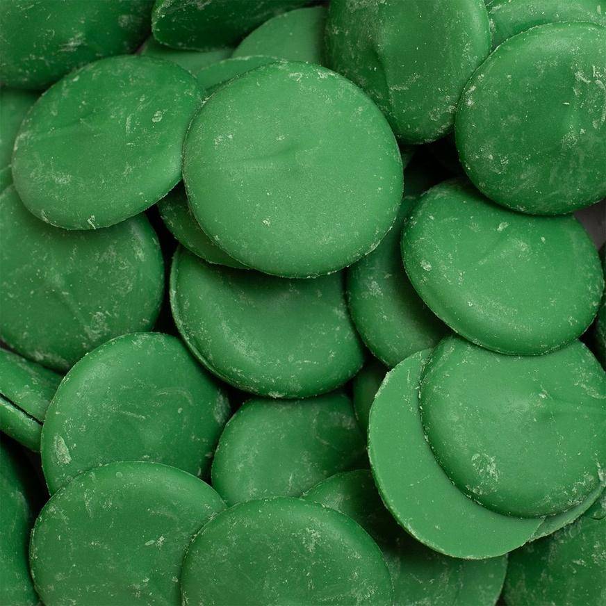 Sweetshop Dark Green Melt'ems Candy Wafers, 12oz - Vanilla