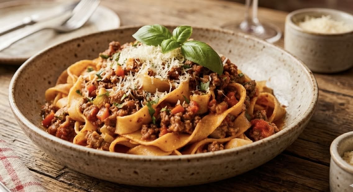 Pâtes bolognaise