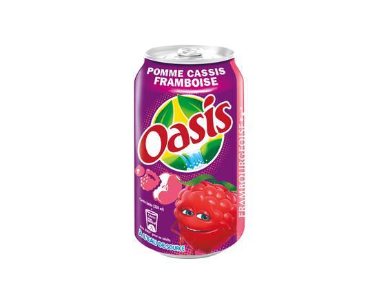 Oasis Pomme Cassis Framboise - Canette de 33cl