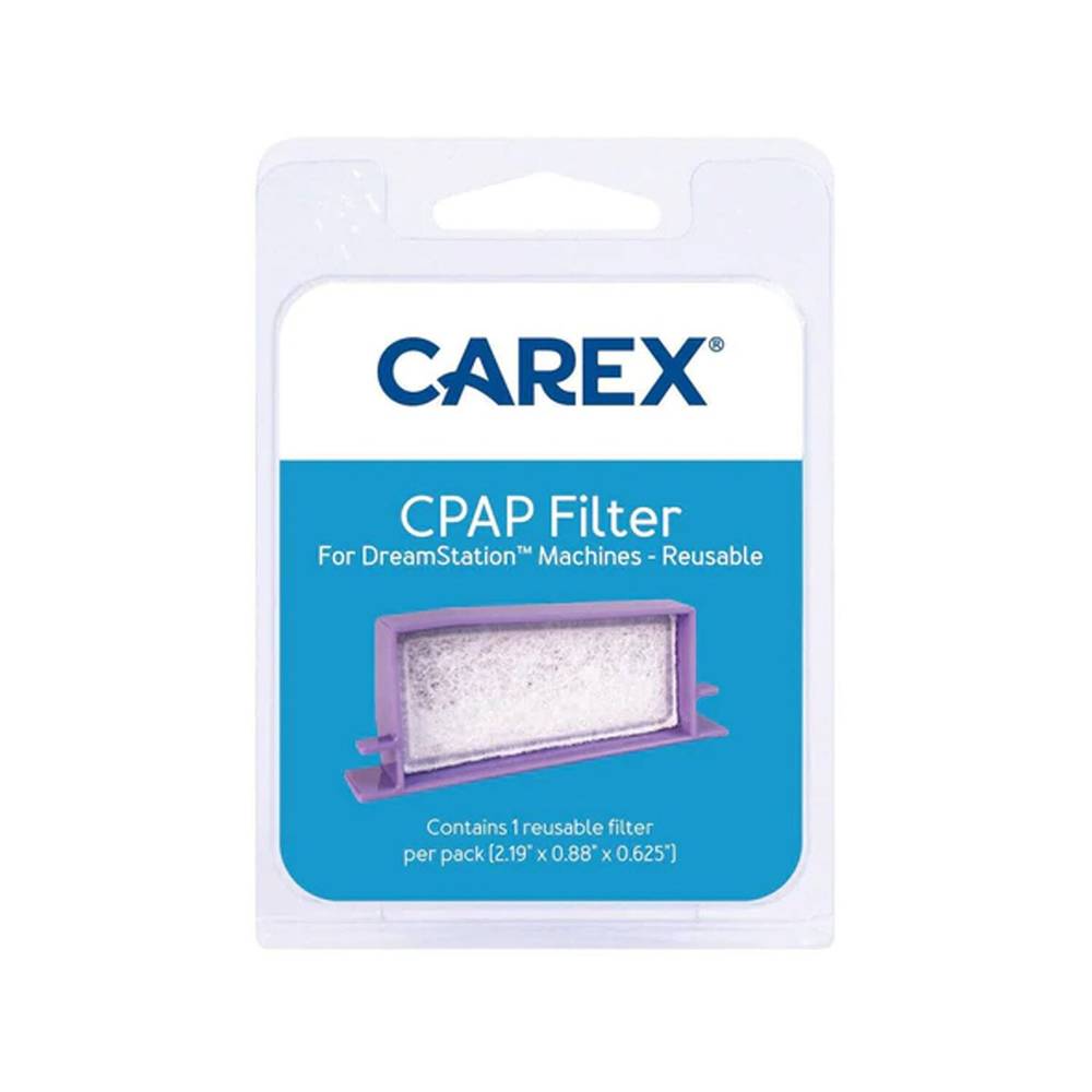 Carex CPAP Filter For Dreamstation Machines, Reusable 1 EA