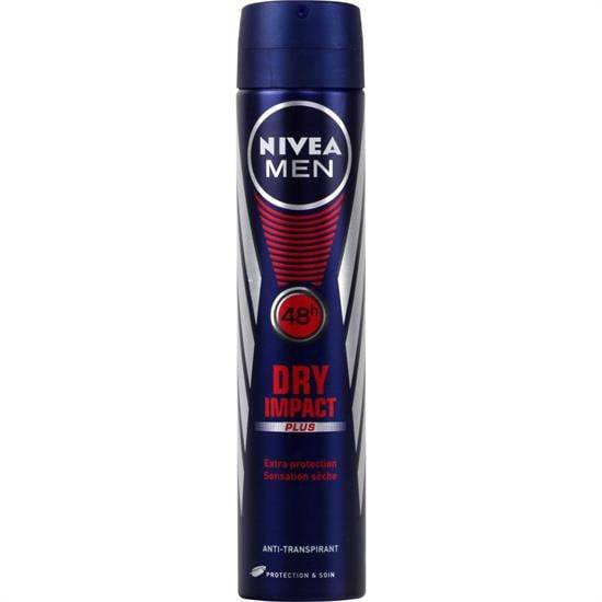 Déodorant Spray Dry Impact Plus NIVEA MEN - le spray de 200mL