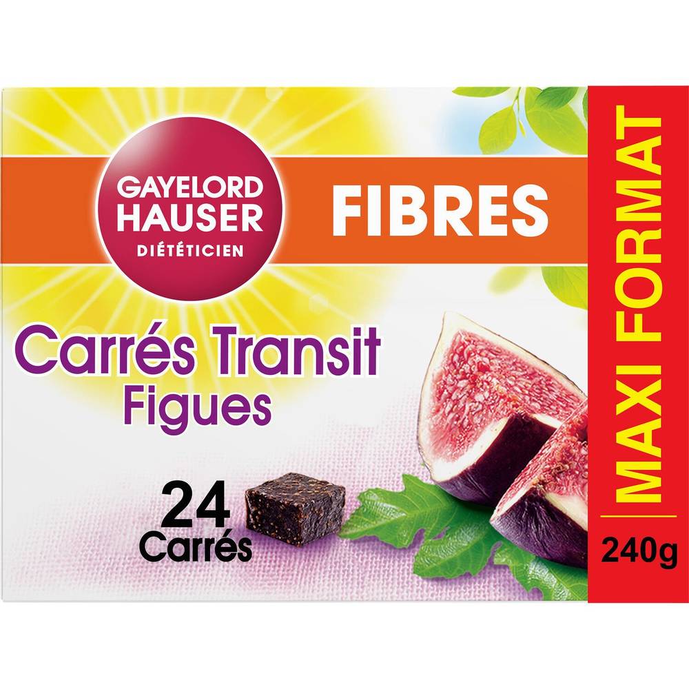 Gayelord Hauser - Carré transit figues et fibres (240g)