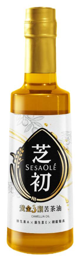 芝初-黃金3顧苦茶油(310ml/瓶)