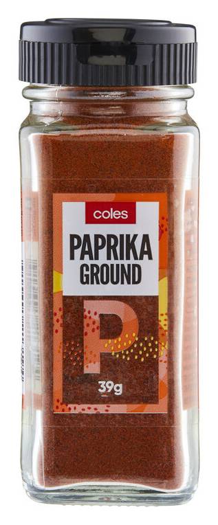 Coles Ground Paprika 39g