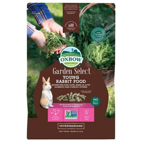 Oxbow Garden Select Young Rabbit Food (64 oz)