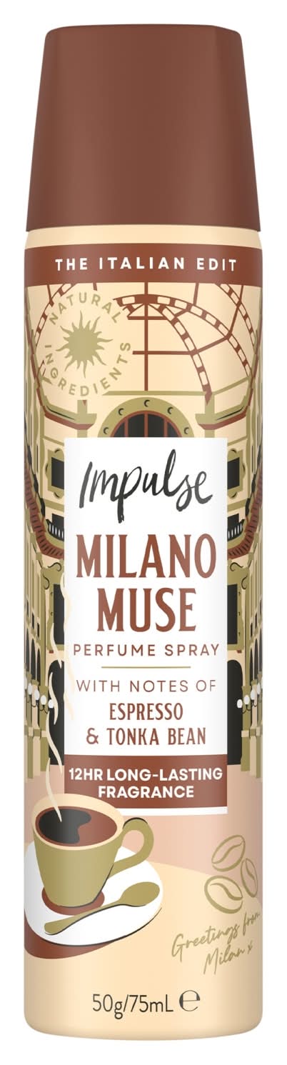 Impulse Milano Muse Body Spray 75ml