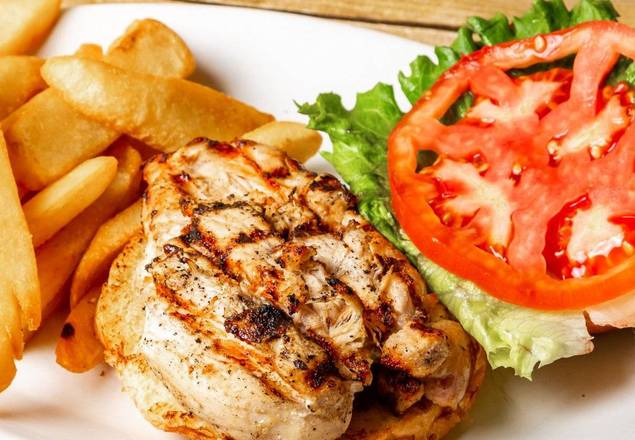 Order Grilled Chicken Sandwich food online from Lindburgers store, Jupiter on bringmethat.com