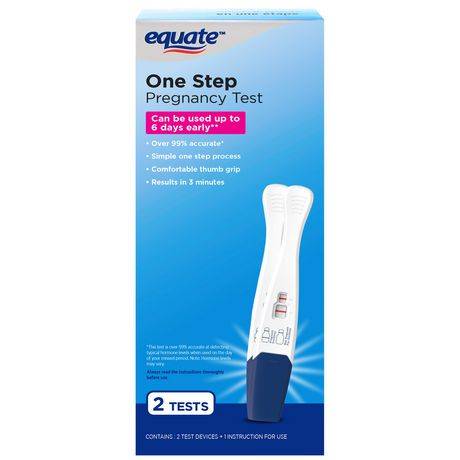 Equate One Step Pregnancy Test (2 ct)