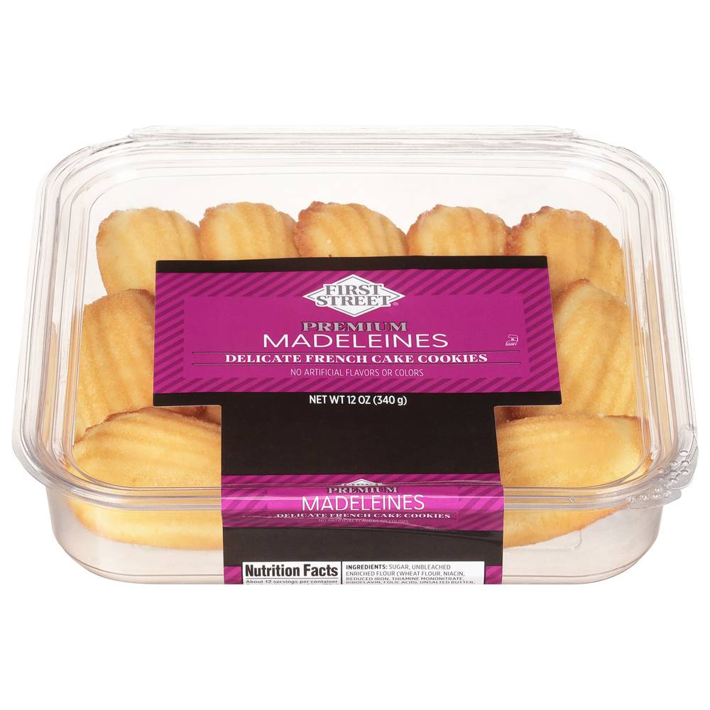 First Street Madeleines Cake Cookies (12 oz)