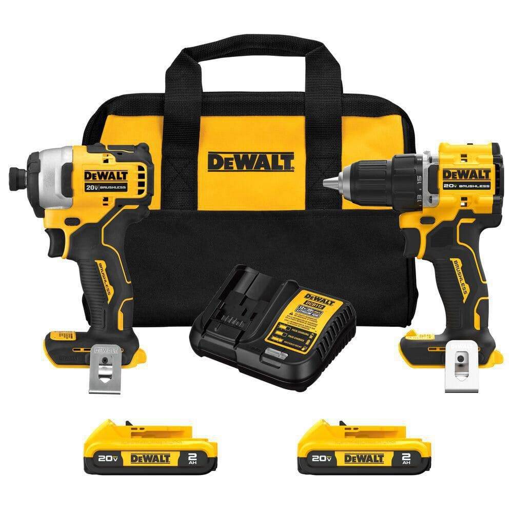 DeWalt Atomic 20 Volt Max Lithium Ion Cordless Combo Kit (2 ct)