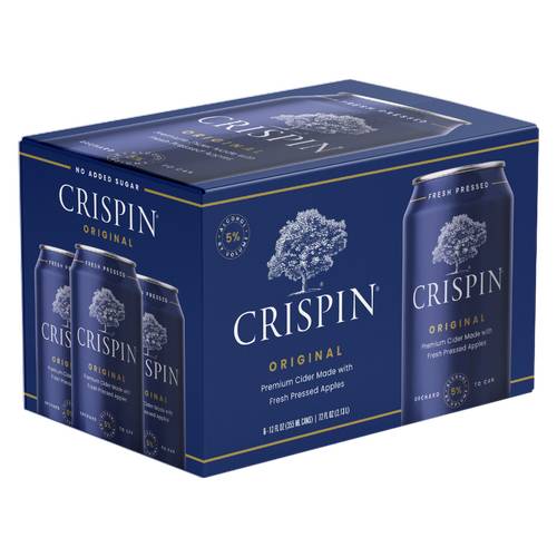 Crispin Original Cider 6pk 12oz Can 5% ABV