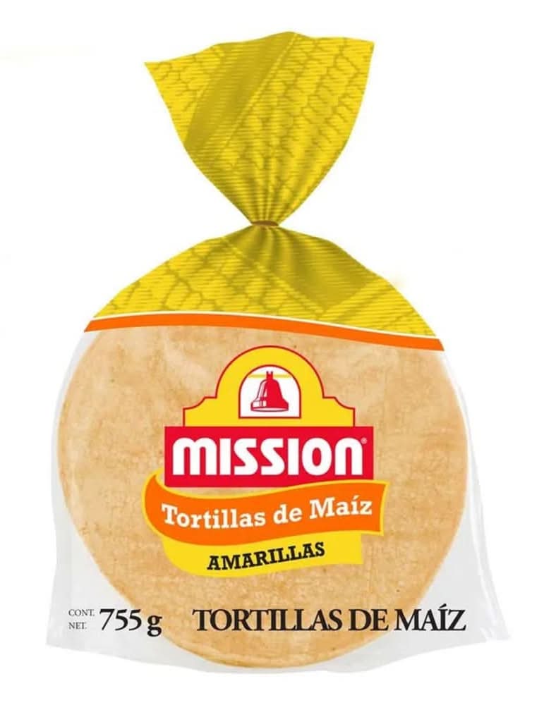 Mission · Tortillas de maíz amarillas (729 g)