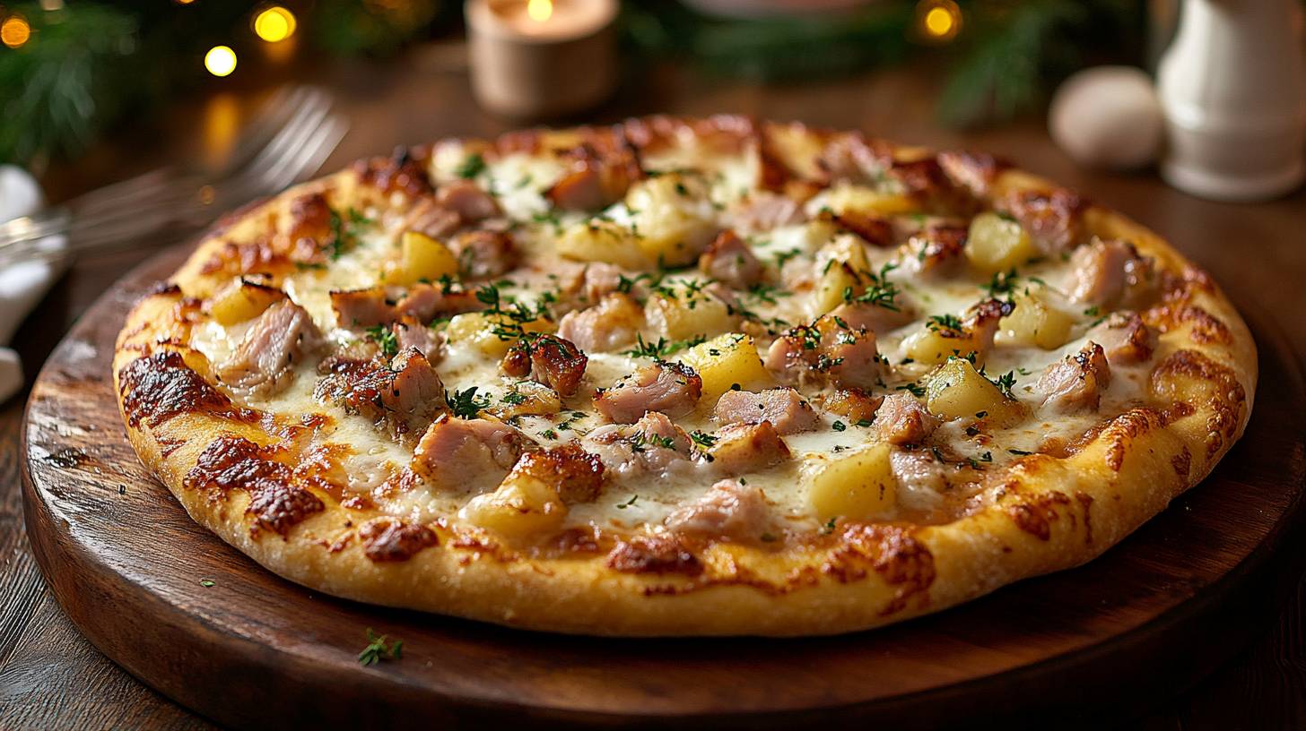 Pizza raclette 🍶 🧀 🥔