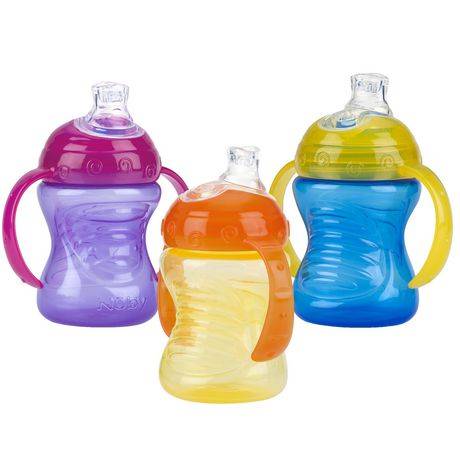 Nuby Nûby No-Spill Grip N'' Sip (3 ct)