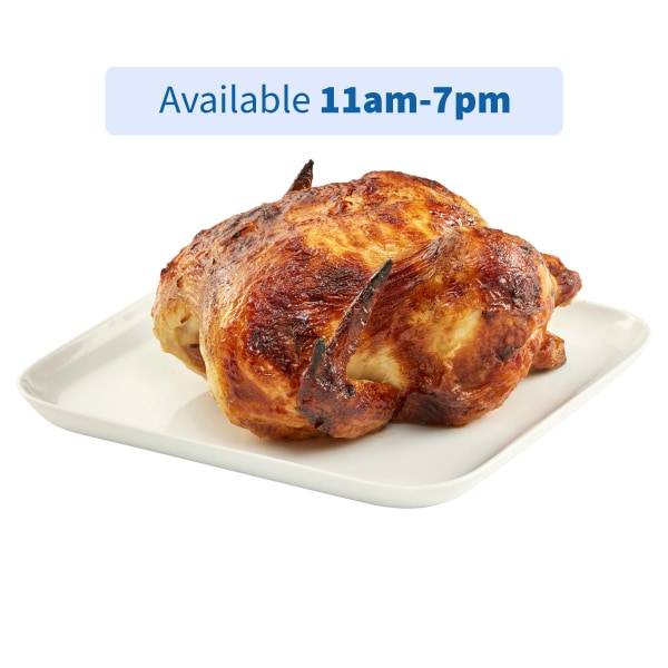 Fresh from Meijer Whole Rotisserie Chicken, Sold Hot  (Available 11 AM - 7 PM)