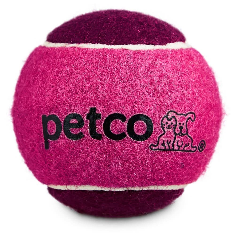 Petco · Pelota de tenis para perro, CH, rosa (20 g)