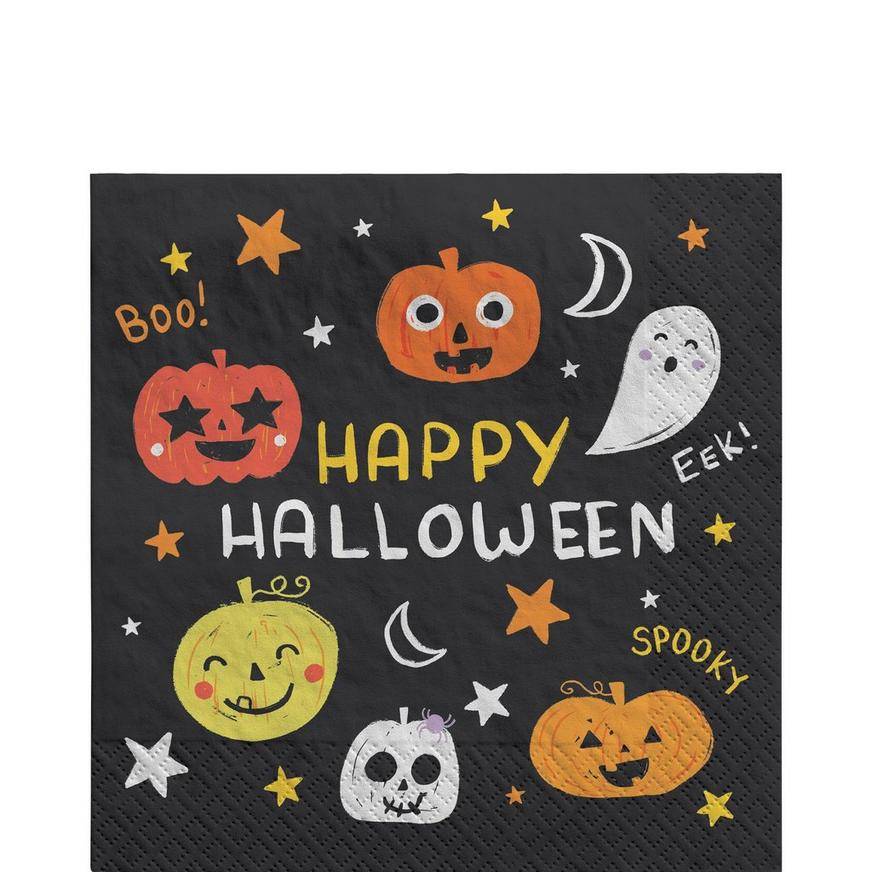 Party City Spooky Friends Halloween Paper Lunch Napkins (100 ct)