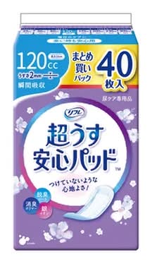 リフレ安心パッド まとめ買いパック120cc 40枚