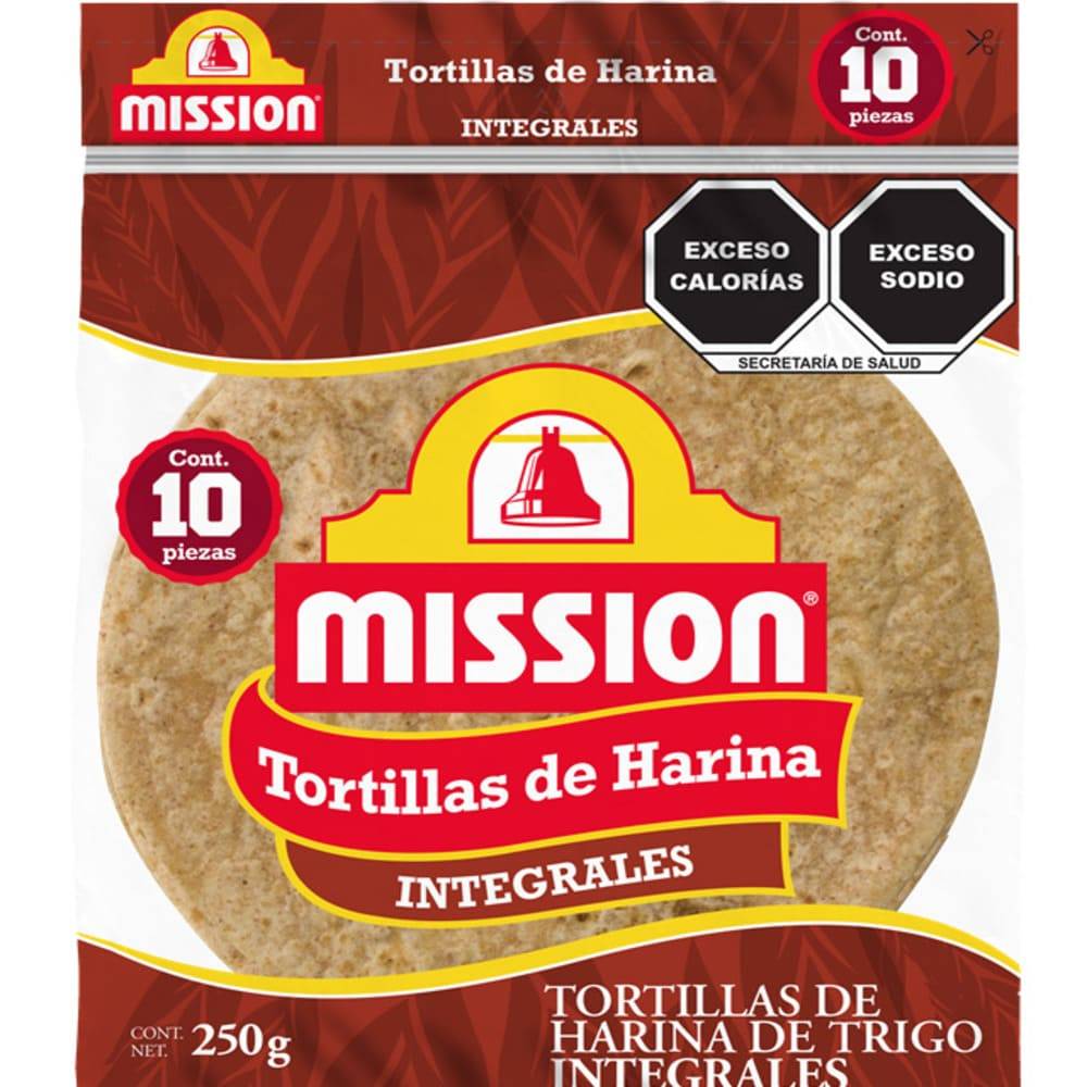 Mission tortillas de harina integrales (bolsa 250 g)