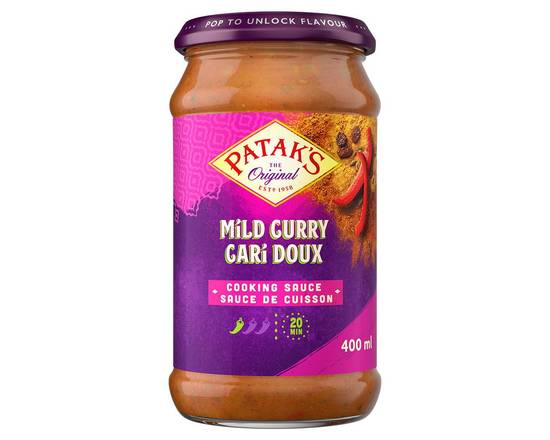 Patak's Mild Curry Cooking Sauce (coconut)