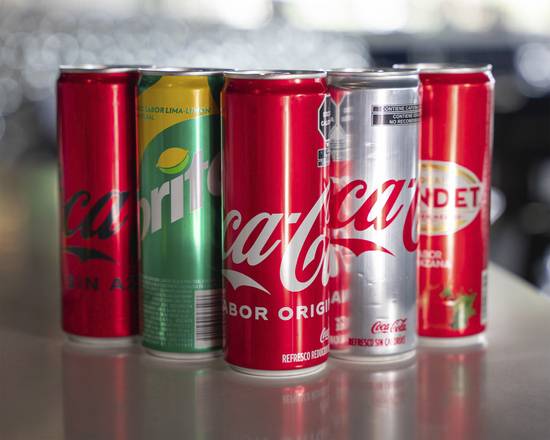 Coca Cola regular en lata (355 ml.)