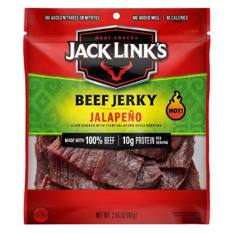 Jack Links  Jalapeño Carne Seca Beef Jerky 3.25oz