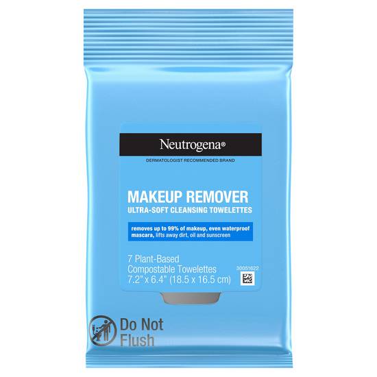 Neutrogena Ultra-Soft Makeup Remover Plant-Based Towels (7 ct)