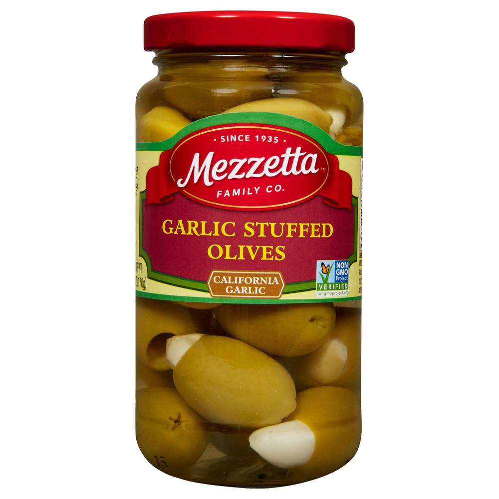 Mezzetta Garlic Stuffed Olives (6 oz)