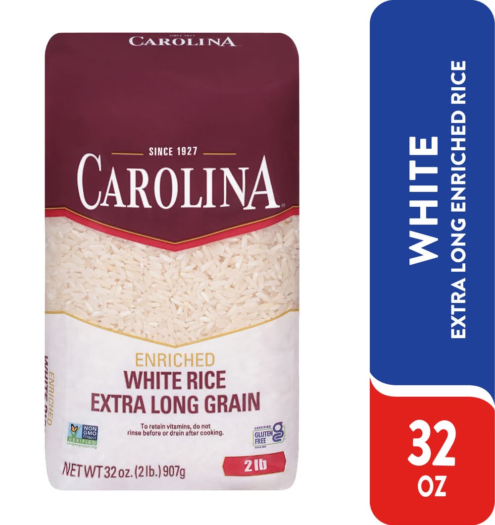 Carolina Extra Long Grain Enriched Rice (2 lbs)