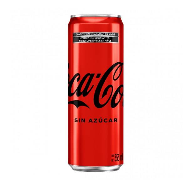 Coca-cola refresco sin azúcar (355 ml)