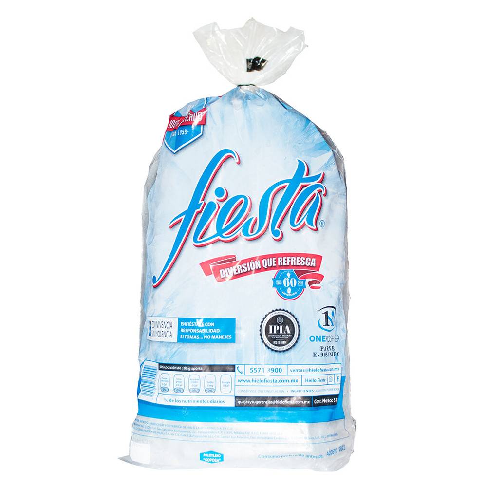 Fiesta · Bolsa de hielo (5 kg)