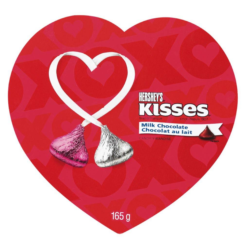 Hershey's Chocolate in a Heart Valentines Day Chocolate Delivery Near