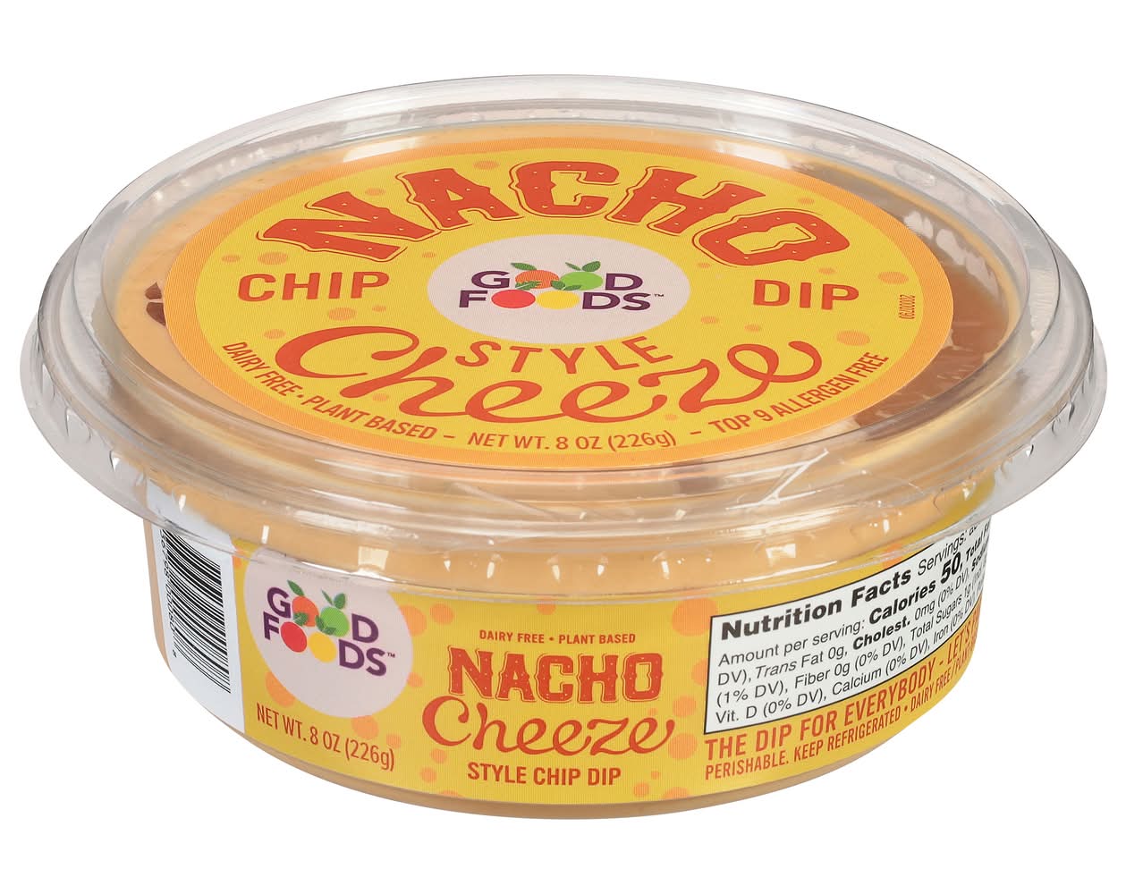 Good Foods Nacho Cheeze Style Chip Dip (8 oz)